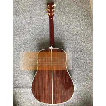 Custom Best Acoustic D-45 Vine Inlays Guitar