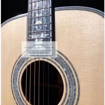 custom Martin D100 deluxe acoustic guitar