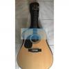 Custom left-handed Martin d-28 best acoustic electric guitar #1 small image