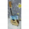 Free Shipping Custom Martin D45 Solid KOA Acoustic Electric Guitar #2 small image