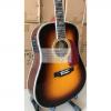 Custom Sunburst Martin D-45 ss Dreadnought Guitar All Solid Wood 