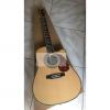 Custom Martin D-45 cutaway acoustic-electric guitar natural #1 small image