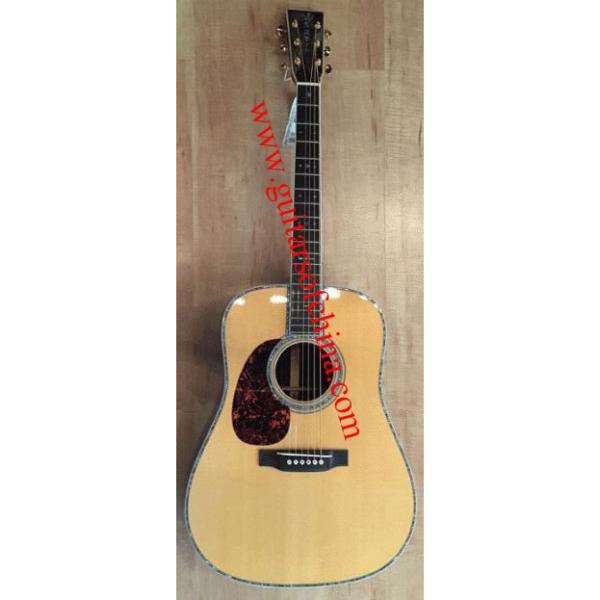 Custom Solid martin D45 Lefty acoustic electric guitar #1 image