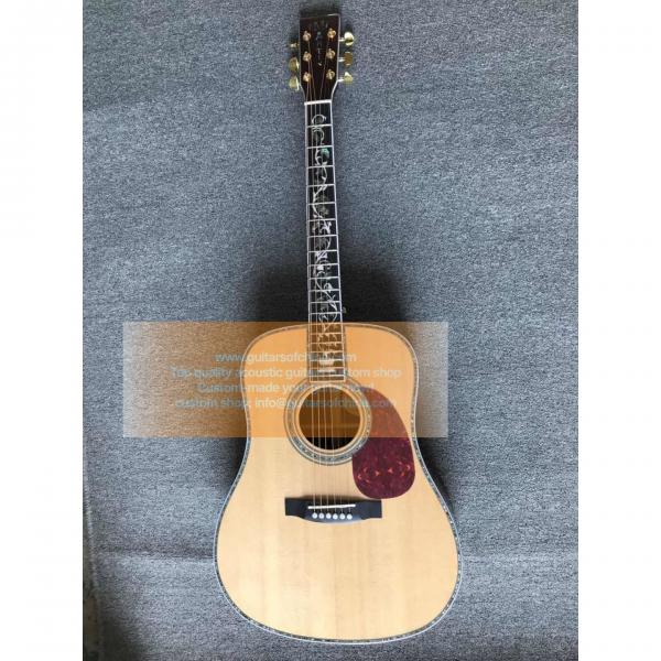 Custom Best Acoustic D-45 Vine Inlays Guitar #2 image