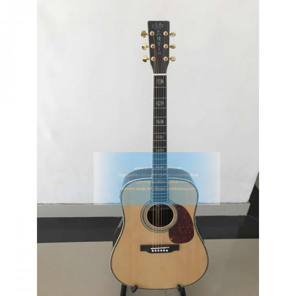 Custom Solid Wood Martin D45 Acoustic Electric Standard Series Guitar #1 image
