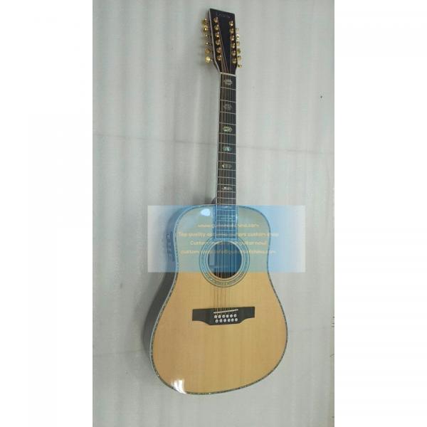 Custom solid wood Martin d45 12 string acoustic guitar #1 image