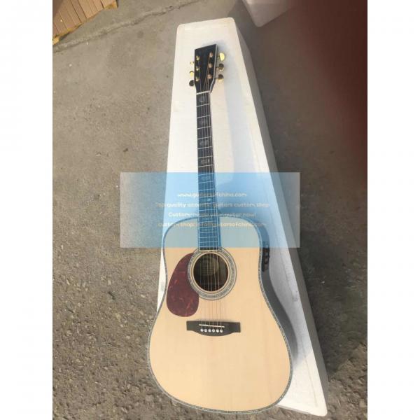 Custom chinese Martin d-45 left-handed acoustic guitar #1 image