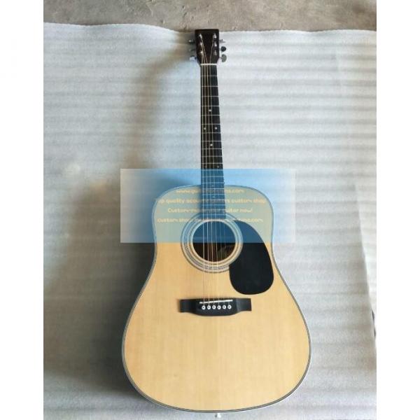 Sale Custom Solid Wood Martin D-28 Acoustic Guitar #1 image