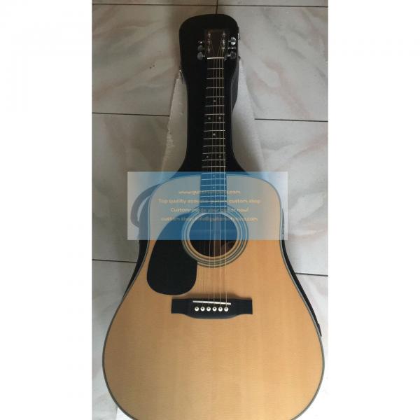 Custom left-handed Martin d-28 best acoustic electric guitar #1 image