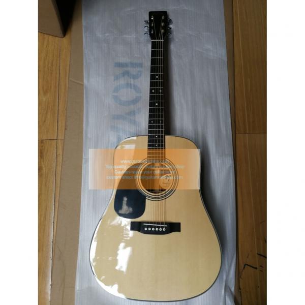 Custom Left-handed Martin D28 Acoustic-Electric Guitar #1 image
