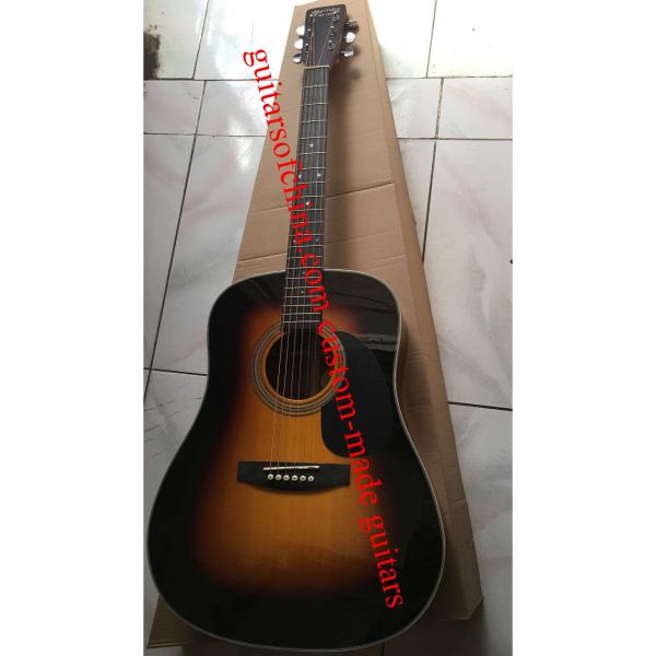 Custom Solid Spruce Sunburst Martin D28 Guitar #1 image