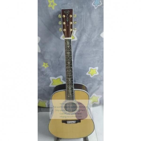 Custom Martin D45s Acoustic Guitar For Sale Fancy Abalone Inlay #1 image