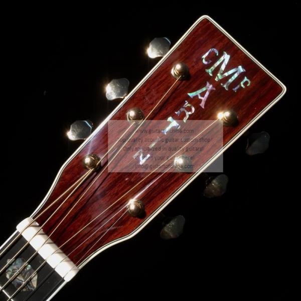 Custom lefty Martin d-45 acoustic-electric guitar natural #2 image