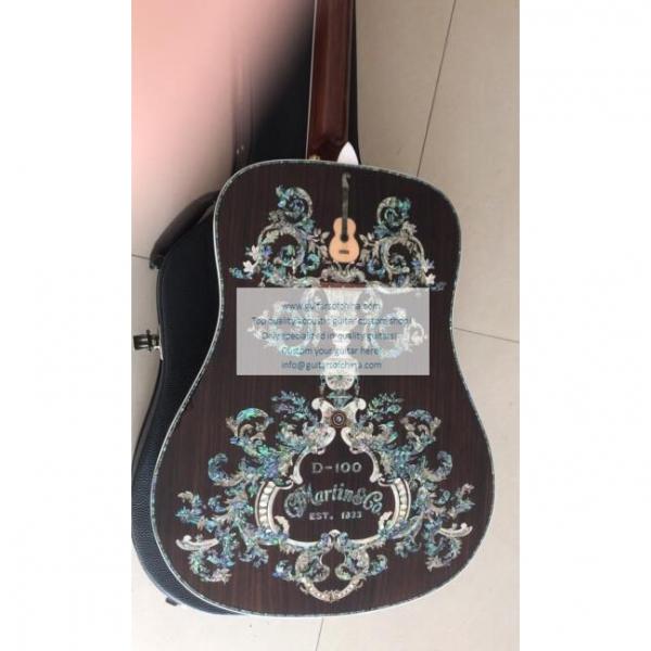 Custom Shop China Martin D-100 Deluxe Acoustic Guitar For Sale #4 image