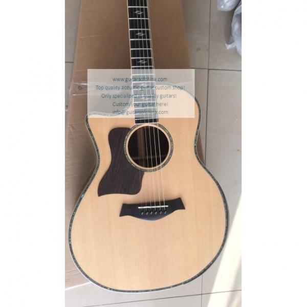 Custom Left-handed Chataylor 814ce acoustic guitar #3 image