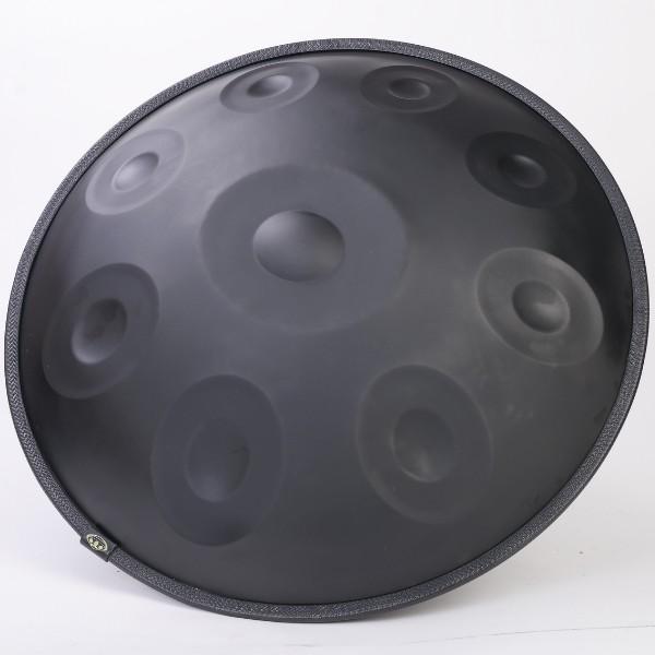 Matte Black Stainless Steel 10-Note D Kurd Handpan #1 image