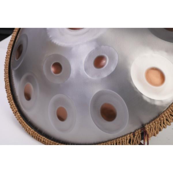 12 Note D Kurd Handpan in Exquisite Golden Eye Design #2 image